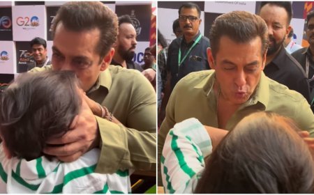 IFFI 2023: सलमान खान ने भीड़ में महिला फैन को किया किस, वीडियो वायरल