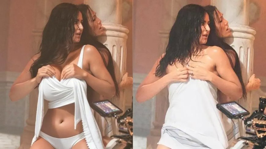 Katrina Kaif Deepfake Photo: कैटरीना कैफ की डीपफेक फोटो हुई वायरल, 'टाइगर 3' के टॉवल सीन की फोटो को किया गया एडिट