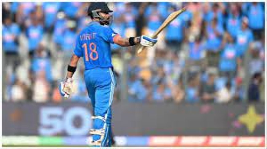 विराट कोहली ने 50वां वनडे शतक पूरा किया, सचिन तेंदुलकर का सर्वकालिक रिकॉर्ड तोड़ा