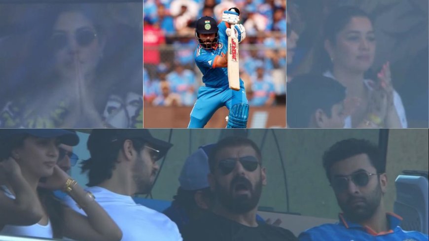 वानखेड़े में रणबीर कपूर, कियारा आडवाणी, सिद्धार्थ मल्होत्रा ​​और जॉन अब्राहम ने टीम इंडिया का हौसला बढ़ाया