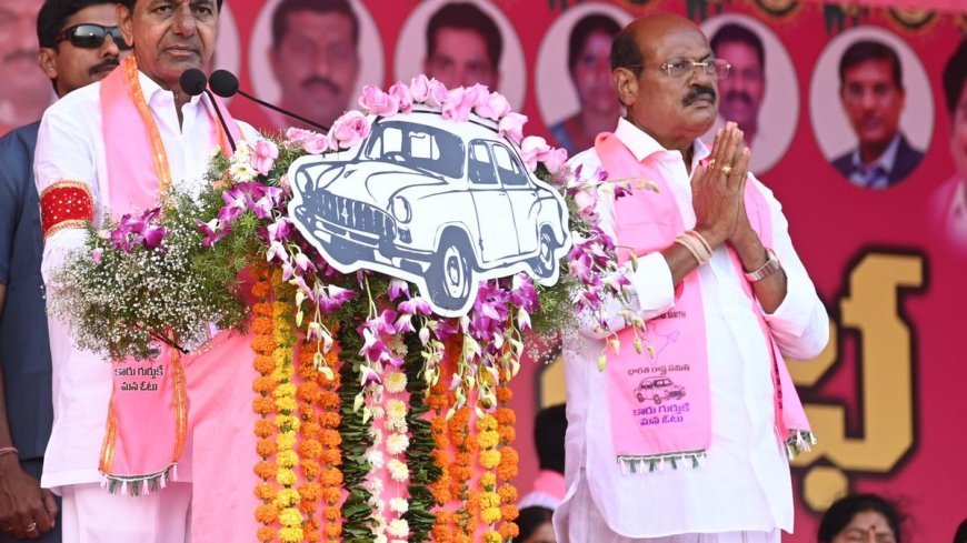 केसीआर का कहना है कि कांग्रेस को वोट देकर रायथु बंधु और मुफ्त सत्ता को न खोएं