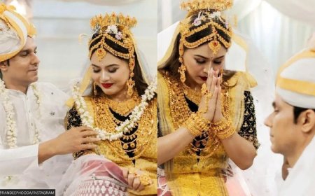 रणदीप हुड्डा ने शेयर की शादी की तस्वीरें, दुल्हन लिन ने पति को हाथ जोड़ प्रणाम किया