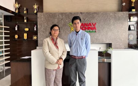 मानव रचना स्कूल के छात्र कनव सलूजा ने ऑल इंडिया लॉ एंट्रेंस टेस्ट में देश में दूसरा स्थान पाया