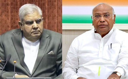 कांग्रेस प्रमुख खड़गे ने धनखड़ के आज मिलने के निमंत्रण का जवाब दिया