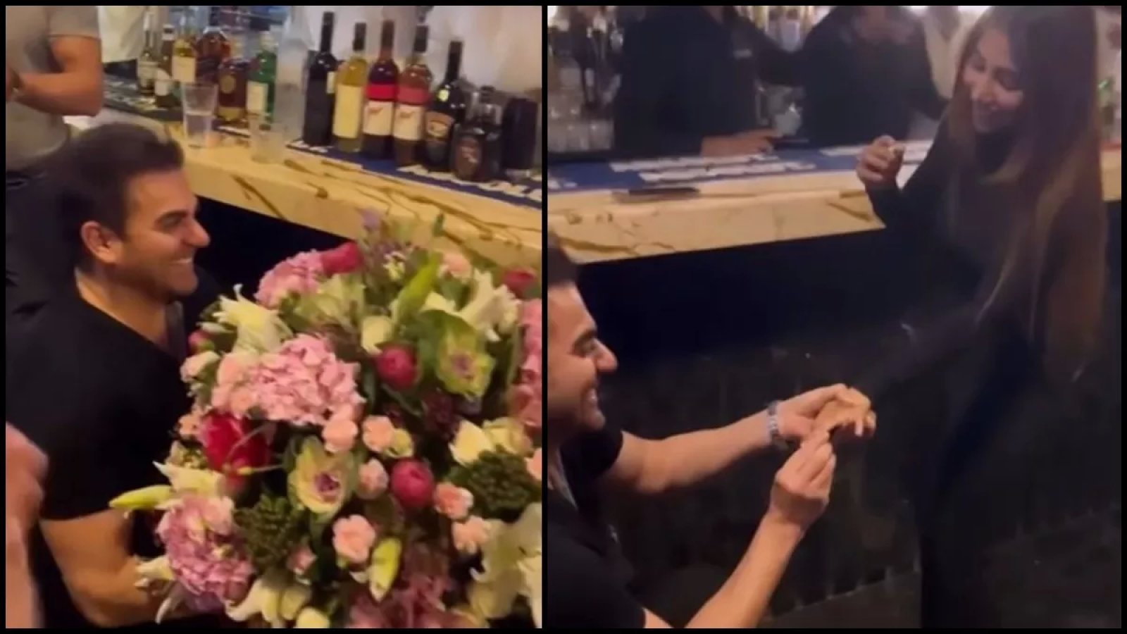 Arbaaz Khan ने अर्पिता के सामने Sshura Khan को प्रपोज किया था देखें वीडियो