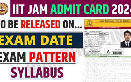 IIT JAM 2024 एडमिट कार्ड: कब, कहां और कैसे डाउनलोड करें