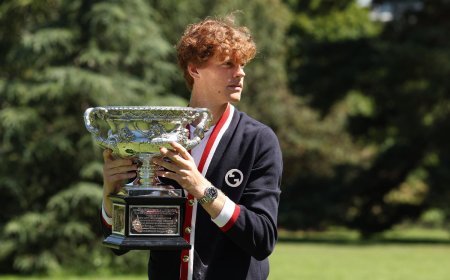 'टेनिस को अगली पीढ़ी की जरूरत है': ऑस्ट्रेलियन ओपन में बिग थ्री के प्रभुत्व को समाप्त करने के बाद जैनिक सिनर