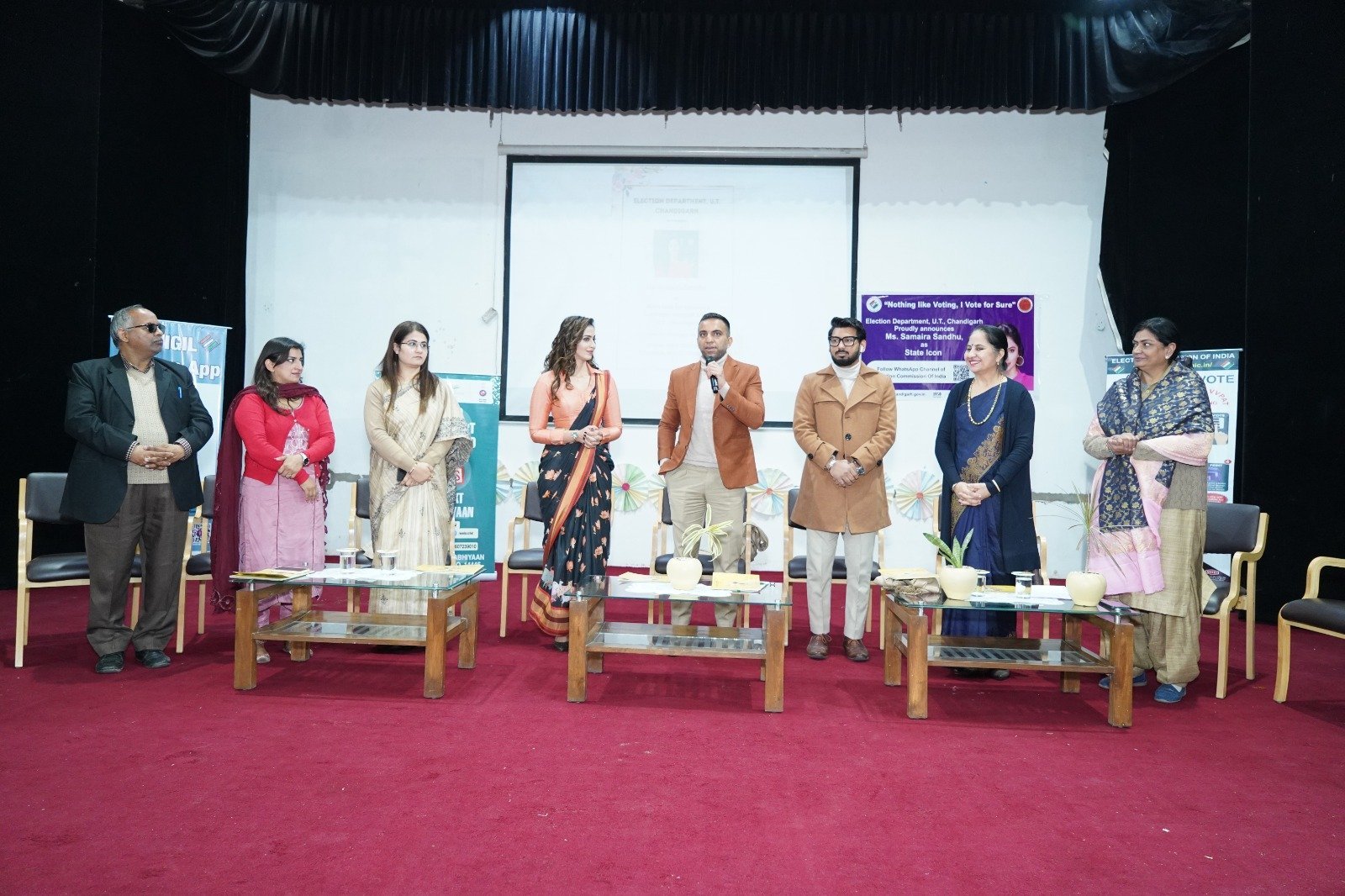 अभिनेत्री समायरा संधू को आगामी लोकसभा चुनाव 2024 के लिए स्टेट आइकन किया घोषित