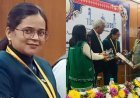 डॉ. पूजा सिंह को 'भारत विभूषण' सम्मान, शोध कार्य में शानदार उपलब्धि
