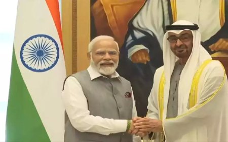 प्रधानमंत्री नरेंद्र मोदी ने यूएई के राष्ट्रपति शेख मोहम्मद बिन जायद अल नहयान से बात की, पश्चिमी एशिया की  स्थिति पर चर्चा