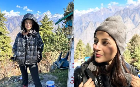 हिल स्टेशन पर वेकेशन एन्जॉय कर रही हैं शहनाज गिल, इंस्टाग्राम पर शेयर की शानदार तस्वीरें