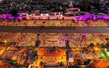 दिवाली की पूर्व संध्या पर अयोध्या को रोशन करने के लिए 24 लाख दीये, विश्व रिकॉर्ड तोड़ने के लिए तैयार