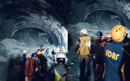 फंसे हुए श्रमिक 'सकुशल'; पाइप के माध्यम से भोजन, ऑक्सीजन की आपूर्ति की जा रही है