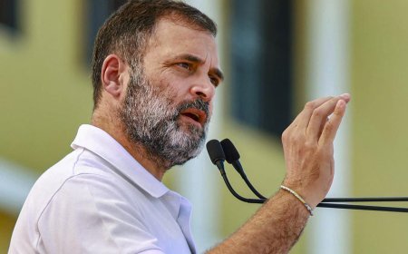 राहुल गांधी का कहना है कि नरेंद्र मोदी, अमित शाह ने सरकार 'चुराई', कांग्रेस विधायक 'खरीदे'