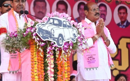 केसीआर का कहना है कि कांग्रेस को वोट देकर रायथु बंधु और मुफ्त सत्ता को न खोएं