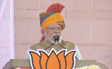 कांग्रेस सरकार ने सभी परीक्षाओं के पेपर बेचे": चुनावी राज्य राजस्थान में पीएम मोदी का बड़ा आरोप