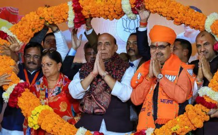 राजस्थान के नए मुख्यमंत्री भजन लाल शर्मा: संगठन का मजबूत नेता, जनता से जुड़ाव के लिए जाने जाते हैं