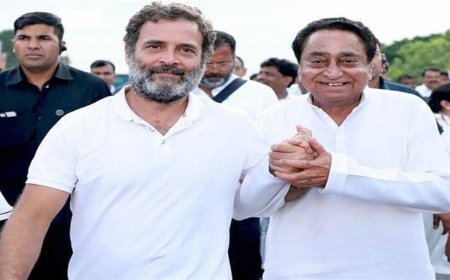 राहुल की यात्रा के लिए कोरस, कमल नाथ के लिए आलोचना