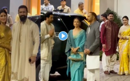 कटरीना कैफ, आलिया भट्ट, रणबीर कपूर, विक्की कौशल, माधुरी दीक्षित का पहला झलक, अयोध्या से।