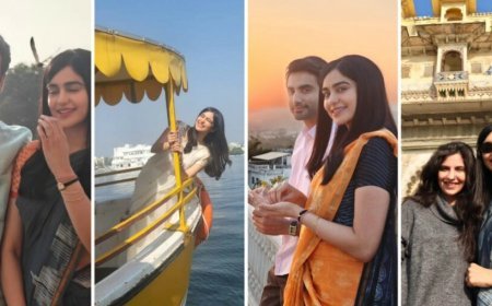 Exclusive: Adah Sharma Mobbed by Excited Fans at Mira College in Udaipur