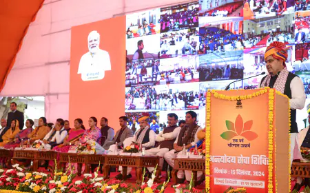 Rajasthan Government’s First Year Filled with Achievements: CM Bhajanlal Sharma Highlights Progress