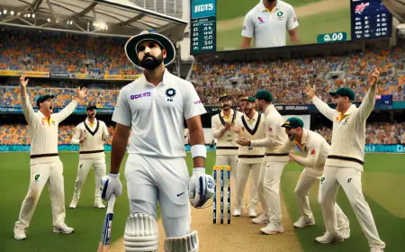 Ind vs Aus 3rd Test: Rohit Sharma Fails Again as India Faces Pressure at the Gabba
