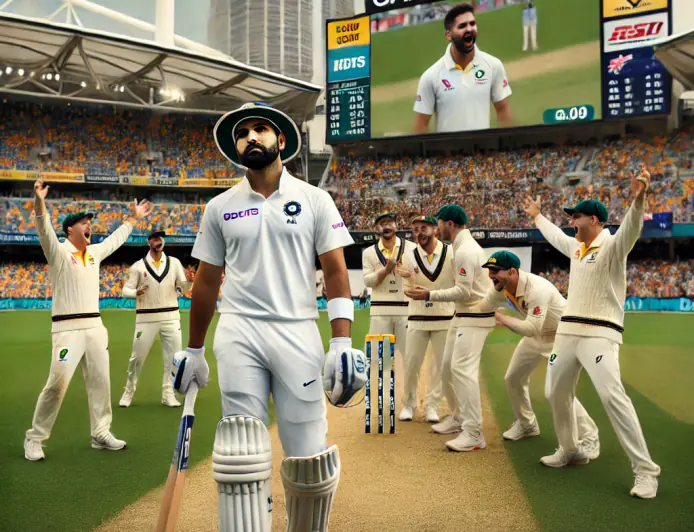 Ind vs Aus 3rd Test: Rohit Sharma Fails Again as India Faces Pressure at the Gabba