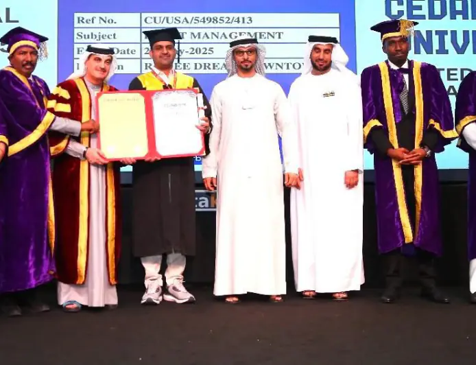 Dr. Yogendra Purohit Honored with Global Iconic Achiever Award 2025 in Dubai