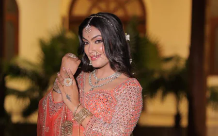 RJ Tamannaa Stuns in Royal Bridal Avatar, Becomes Overnight Fashion Sensation