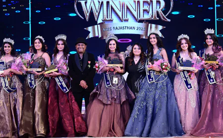 Twinkle Purohit Crowned Miss Rajasthan 2025 at a Grand Finale Full of Glamour and Inspiration