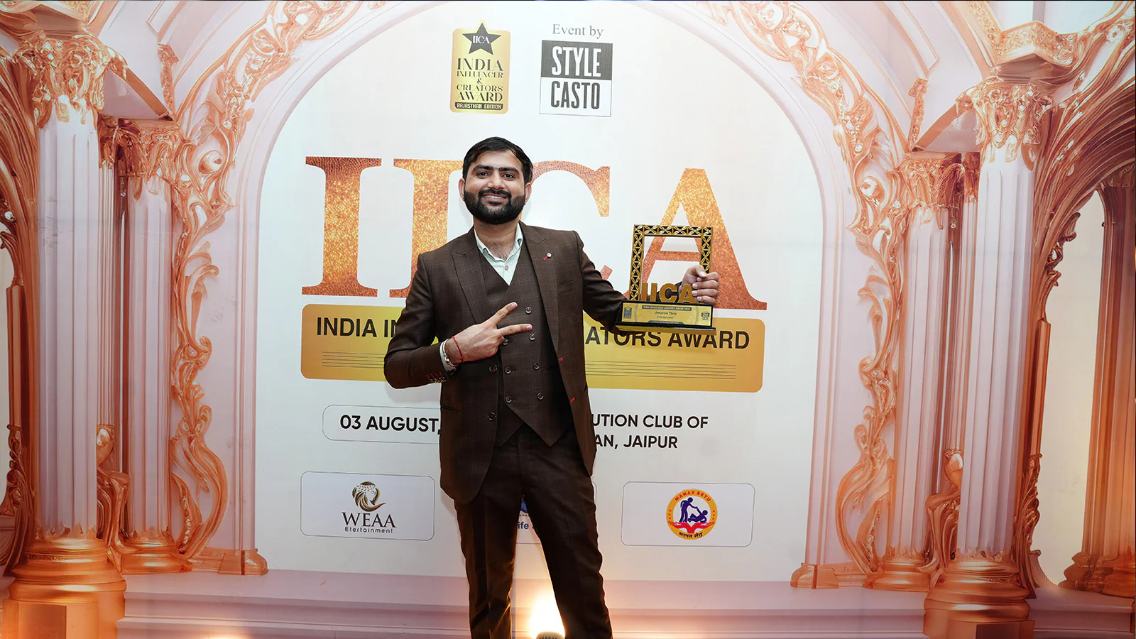 Junjaram Thory wins India Influencer & Creator Awards 2025 for digital media excellence