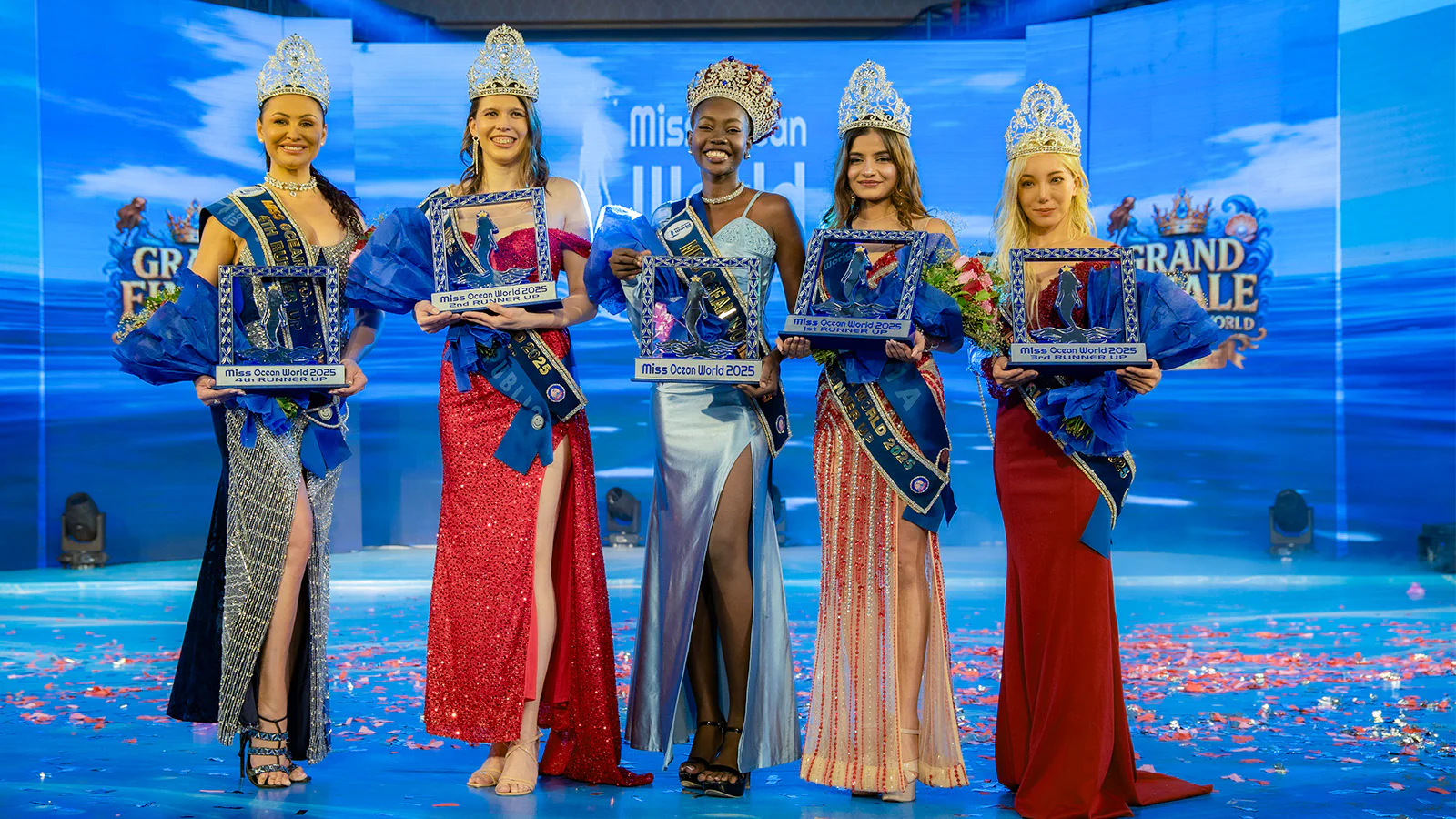 Evelyn Saleh Wins Miss Ocean World 2025 in Jaipur