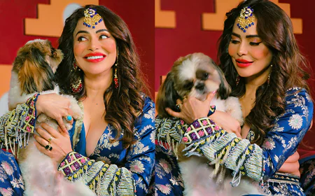 Nikita Rawal Bonds with Dog on Set, Raises Delhi Stray Concerns