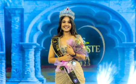 Miss Celeste India 2025: Aditi Sharma Wins Prestigious Crown