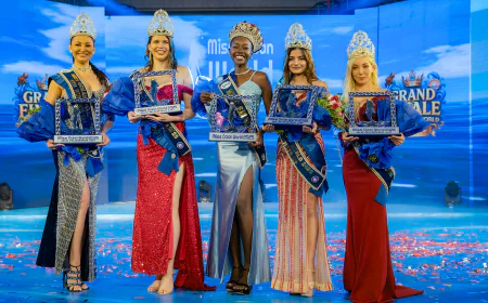 Evelyn Saleh Wins Miss Ocean World 2025 in Jaipur