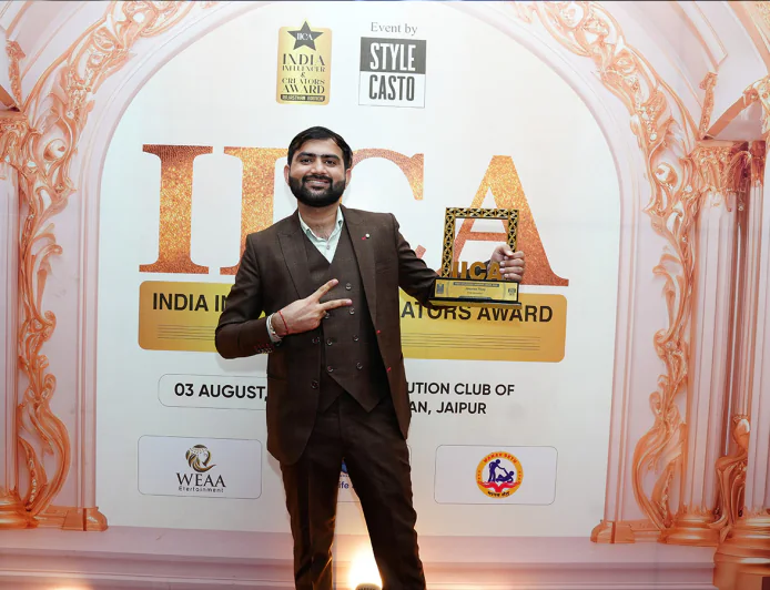 Junjaram Thory wins India Influencer & Creator Awards 2025 for digital media excellence