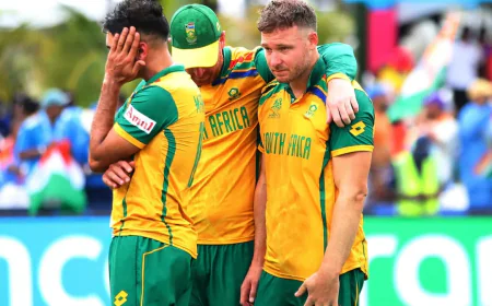 South Africa Blast 6th T20 World Cup 200+ Score to Eclipse India’s Milestone