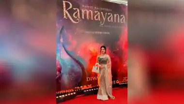 Shanaya Sharma Attends Ramayana's Star-Studded 'Pratham Sankalp' Event in New Delhi