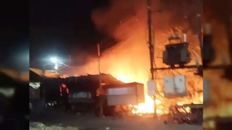 Janjgir-Champa News: Massive Fire Destroys Cotton Factory in Champa, Loss Estimated at ₹40 Lakh